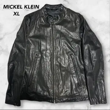 [ XL 상당 ] MICHEL KLEIN 싱글 라이더스 카우 가죽 소가죽