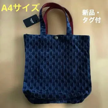 토트백 택 포함 새상품 일본제 WAZABI 빙고 데님