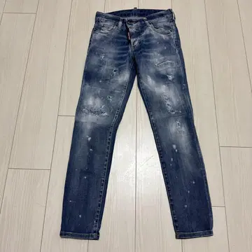 DSQUARED2 데미지 가공 스키니 청바지