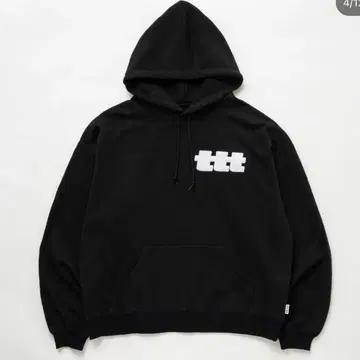 ttt 후드티 블랙 L 사이즈