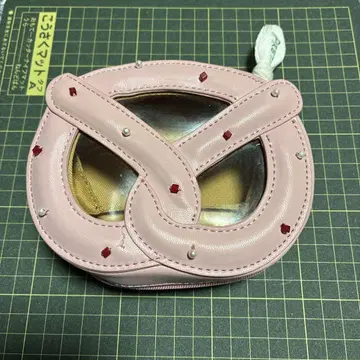accommode 아코모데 프레첼 파우치 핑크