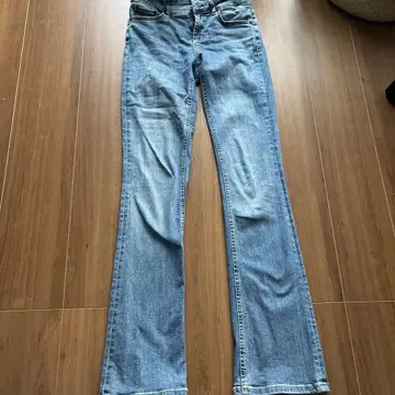 ZARA 부츠컷 데님 라이트 블루 EUR34