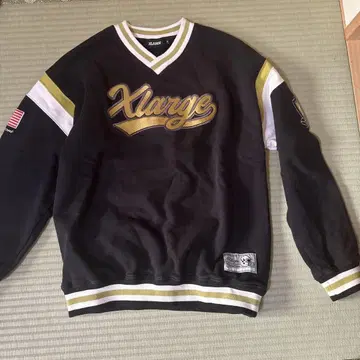 XLARGE V넥 트레이닝복 M 사이즈 블랙