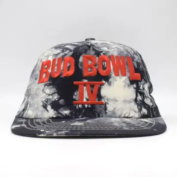 90s USA BUD BOWL 버드와이저 타이 다이 캡 빈티지