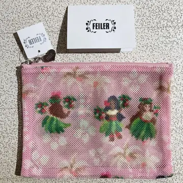 FEILER 페이러 메쉬 파우치 마나마나 약 16 x 20cm