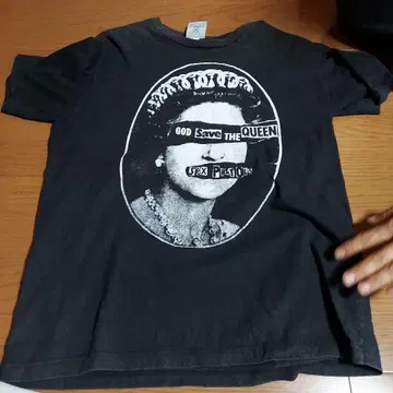 GOD SAVE THE QUEEN 셔츠 XL 블랙