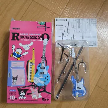 산리오 캐릭터 ROCKMONO 1/12 스케일 악기 모델