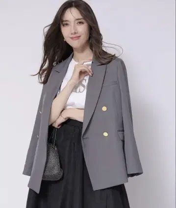 더블 테일러드 자켓