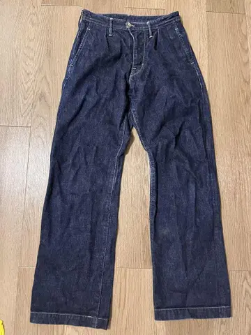 ORGUEIL 오르게이유 와이드 데님 트라우저