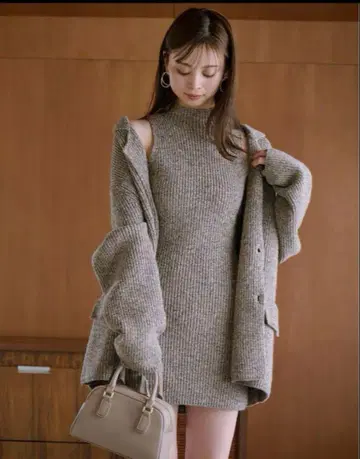 SNIDEL 니트 자켓 2024AW