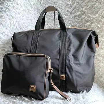 dunhill 보스턴 백 & 세컨드 백 세트 나일론 이탈리아제