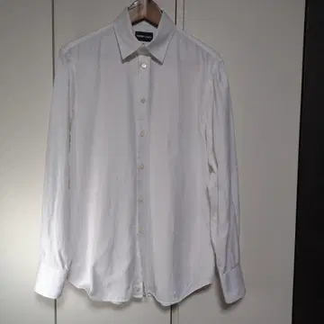 EMPORIO ARMANI 화이트 긴팔 셔츠