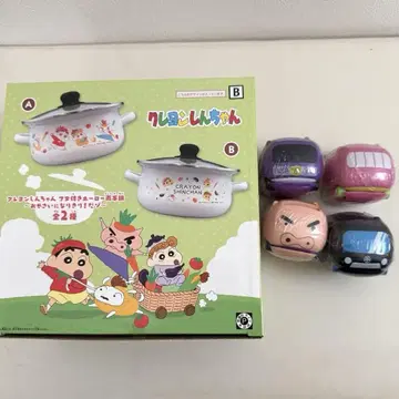 짱구는 못말려(크레용 신짱)  놀이카 2 4종 후타츠키 호로 양수냄비 B