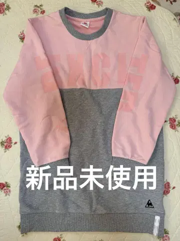 [미사용 새상품] 르꼬끄 le coq sportif 로고 맨투맨