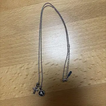 크로스와 별 참 목걸이