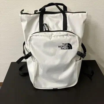THE NORTH FACE 화이트 백팩