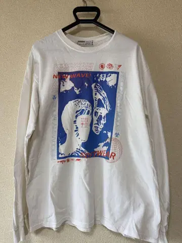 LEGENDA 화이트 긴팔T셔츠 XL