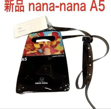 택 포함 새상품 A5 nana-nana 나나나나 니나가와 미카 꽃무늬 백