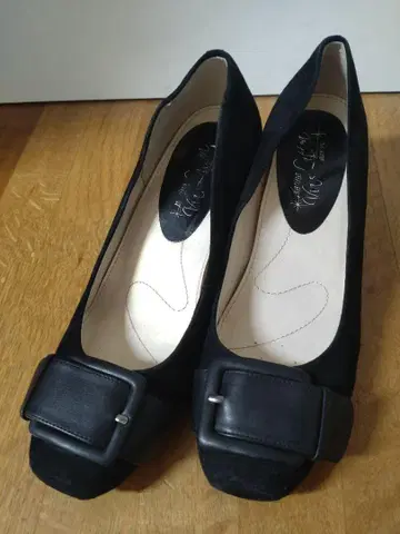unreef 24cm 블랙 웨지힐