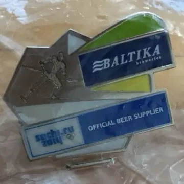 2014 소치 올림픽 Baltika Breweries 핀 배지