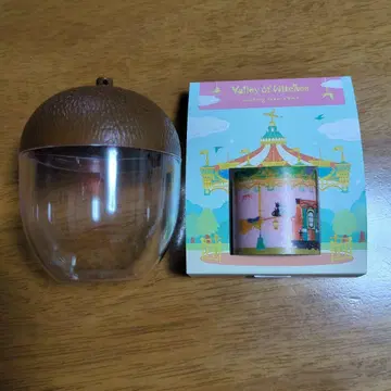 지브리 동동이 소품함 회전목마 마스킹 테이프 핑크