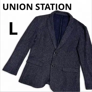 Unionstation 니트 자켓 L 네이비 고급 캐주얼