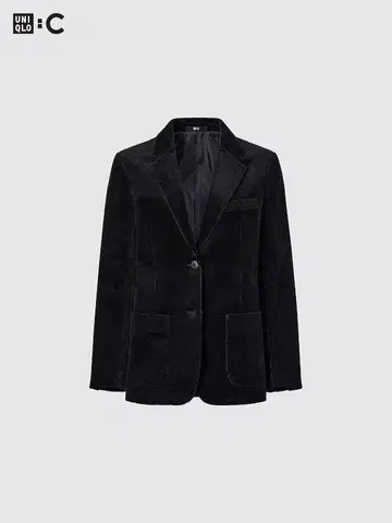 UNIQLOC 코듀로이 자켓 L 블랙