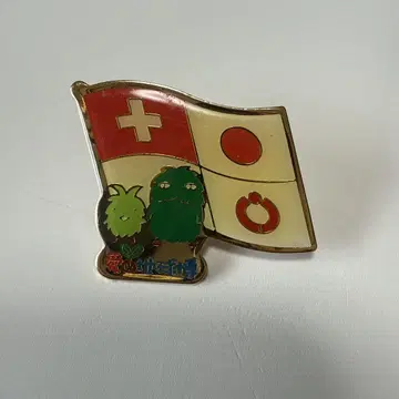 [ 새상품급 레어 ] 아이치 만박 핀 배지 프렌드십 아이치쿠하쿠 스위스
