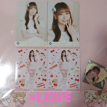 =LOVE 타키와키 쇼 anniversary 사진 & 캔뱃지
