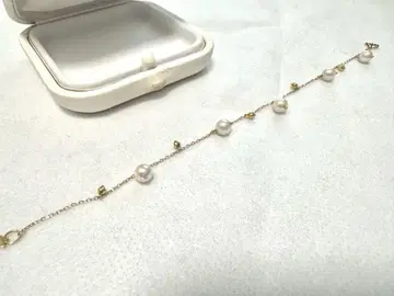 Ster Jeweley 진주와 골드 팔찌