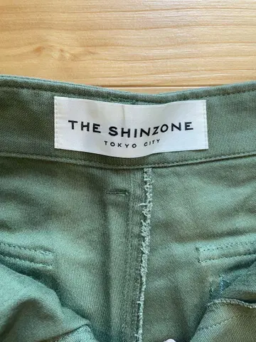 THE SHINZONE 그린 워크 팬츠 S부터 M 사이즈