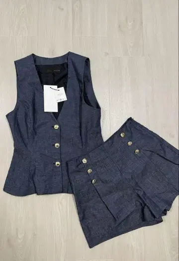 ZARA 데님 셋업