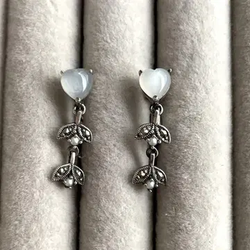 ROKUZAN 925 실버 귀걸이