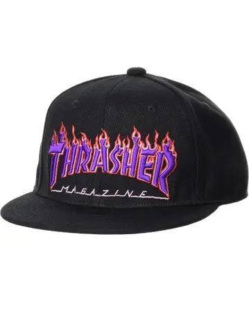 THRASHER 프레임 로고 캡