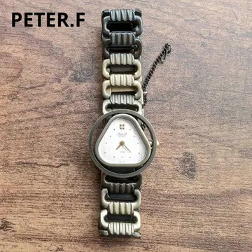 스타일리시 Peter.F 손목시계 쿼츠 여성용 앤티크