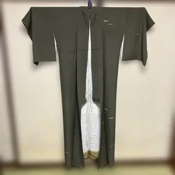 기모노 츠케사게 다크 그린