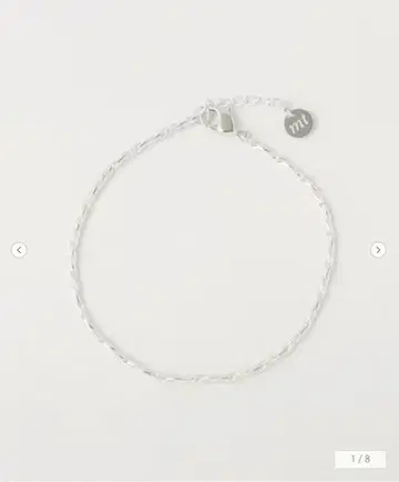 monkey time 925 트위스트 체인 팔찌
