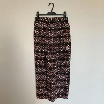 6(ROKU) AFRICAN PRINT LONG SKIRT 롱 스커트
