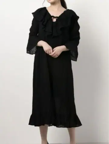 메리제니 7부 프릴 원피스