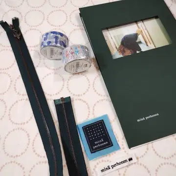 mina perhonen 지퍼 & 택 & 마스킹 테이프