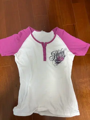 초레어 Harley-Davidson 큐빅 피치 T셔츠