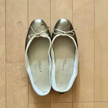 E PORSIELLI 발레 슈즈 브론즈