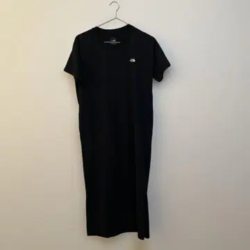 THE NORTH FACE 블랙 반팔 원피스 M
