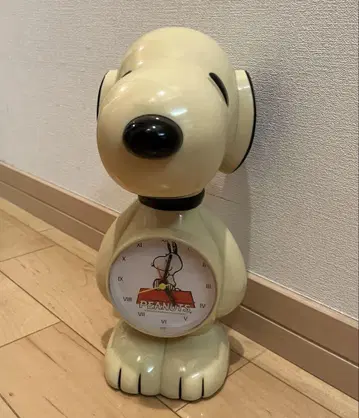 스누피 탁상시계
