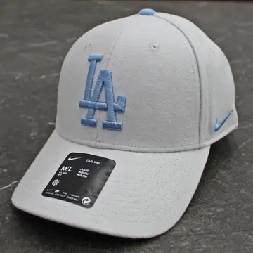 해외 모델 NIKE MLB LA 캡 다저스 캡 거의 화이트