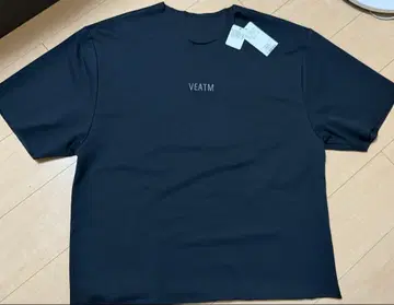 veatm CUT-OFF MICRO SWEAT BIG T-SHIRT