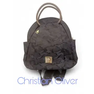새상품급 Christian Oliver 백팩 카모플라쥬 패턴