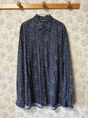 MASSINI 올 패턴 롱 슬리브 셔츠