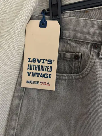 Levi's Authorized Vintage 그레이 데님