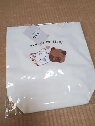 시마무라 토트백 두 개의 꼬리를 가진 아기 여우 tenco